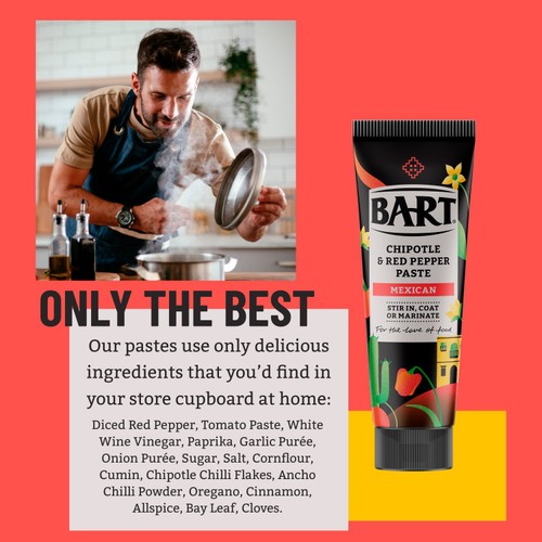 Bart Mexican Chipotle & Red Pepper Paste 80g