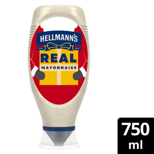 Hellmann's Real Squeezy Mayonnaise 750ml