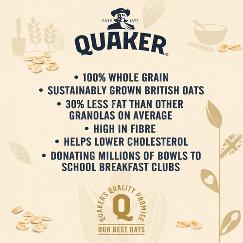 Quaker Oat Raisin Granola Cereal