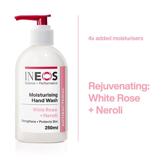 INEOS Moisturising Handwash White Rose + Neroli 