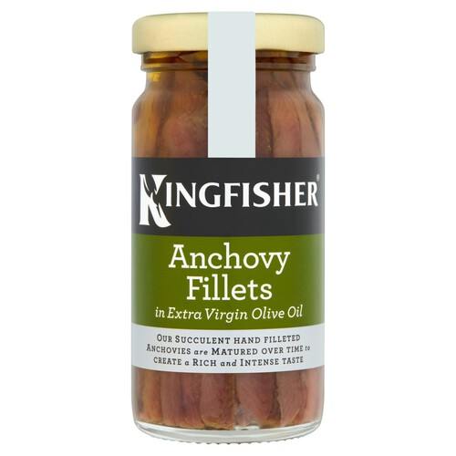 Kingfisher Anchovy Fillets in Olive Oil