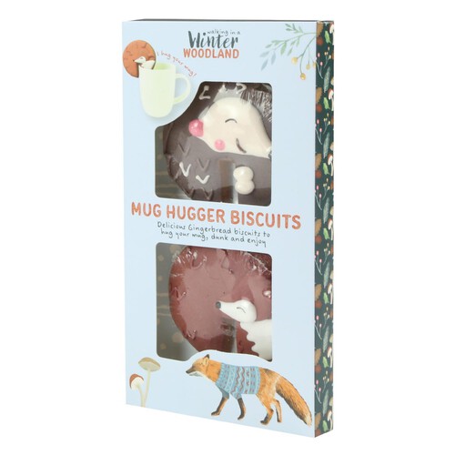 Winter Woodland Duo Iced Biscuit Mug Hugger