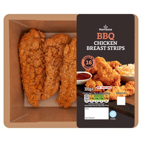 Morrisons Bbq Chicken Breast Strips