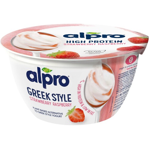 Alpro Greek Style Strawberry Yoghurt Alternative