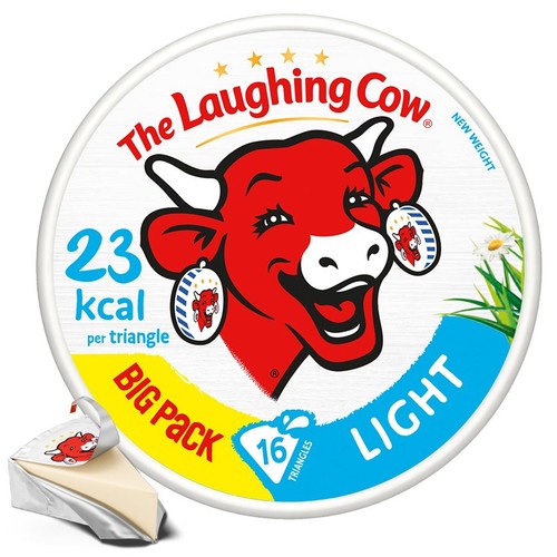 The Laughing Cow Light Cheese Spread Triangles 240g