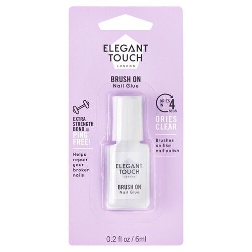 Elegant Touch Brush On Nail Glue