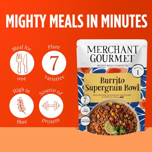 Merchant Gourmet Burrito Supergrain Bowl 