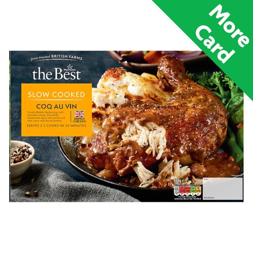 Morrisons Slow Cooked Coq Au Vin 