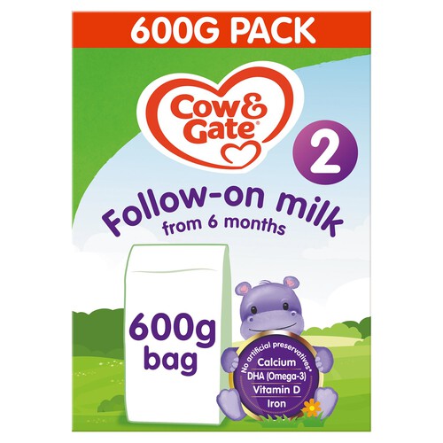 Cow & Gate 2 Follow On Baby Milk Formula Powder 6-12 Months