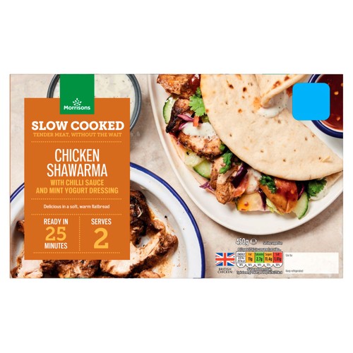 Morrisons slow cooked chicken kebab