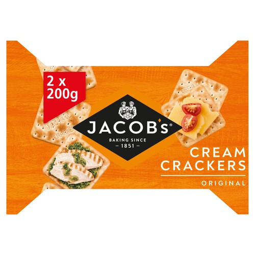 Jacob's Original Cream Crackers Twin pack