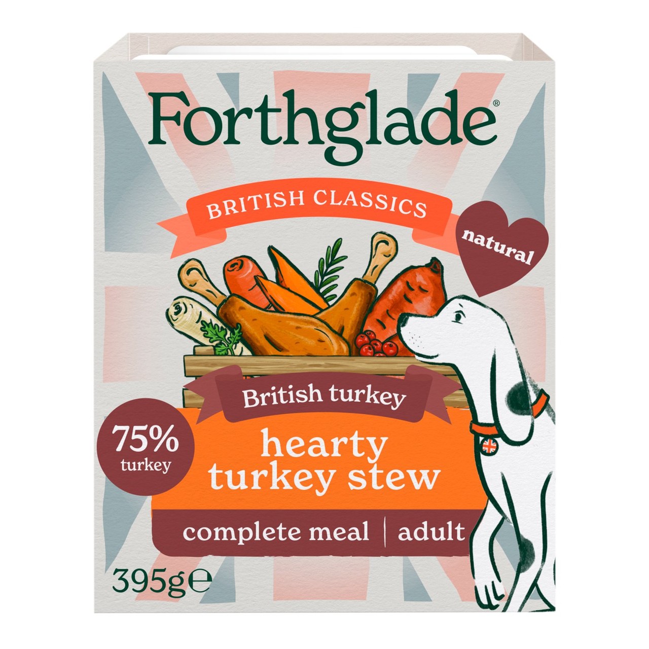 Forthglade British Classics Adult Dog Hearty Turkey Stew