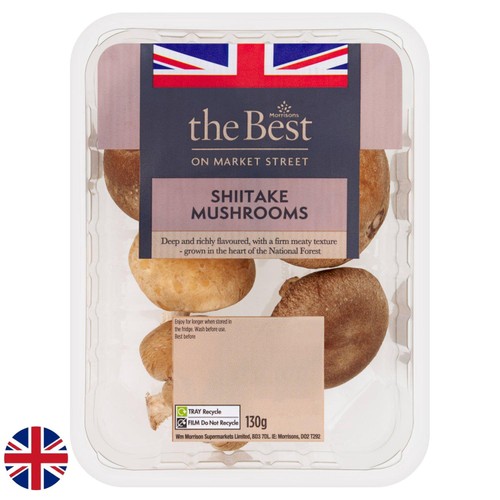 Morrisons shiitake mushrooms