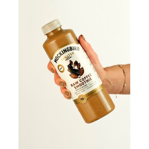 Mockingbird Raw Coffee Smoothie, Banana, Oats, Honey with Vitamins   750ml