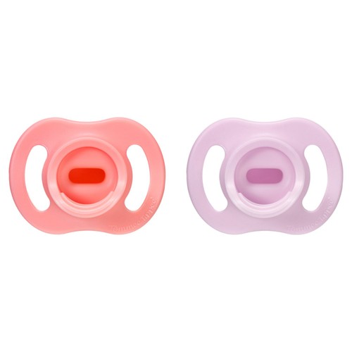 Tommee Tippee Ultra-Leichter Silikon-Schnuller - Kieferorthopädisch 0-6 Monate
