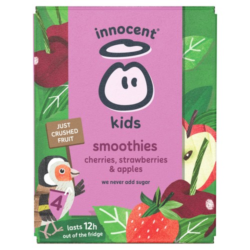 Innocent Smoothies Kids Cherries, Strawberries & Apples