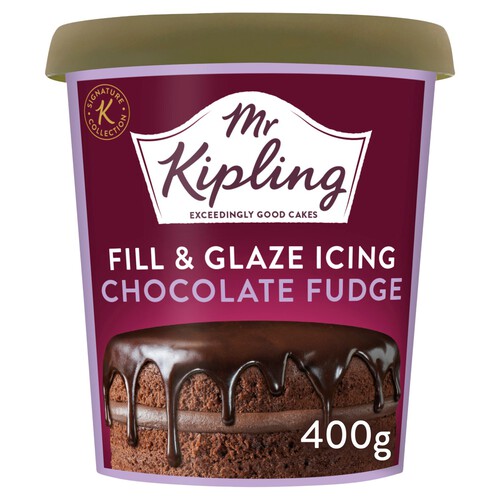 Mr Kipling Signature Chocolate Fudge Fill & Glaze Icing