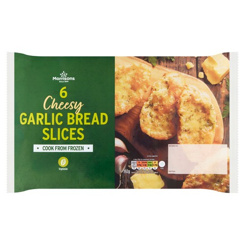 Morrisons 6 Cheesy Garlic Bread Slices