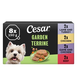 ® Garden Terrine Dog Food Tray Mixed in Loaf 8 x 150g