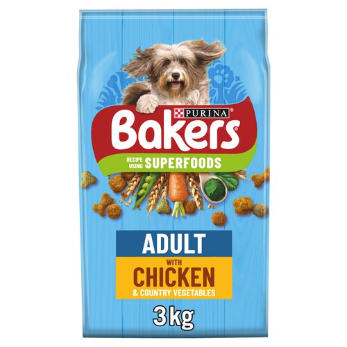 Bakers Dry Dog Food Chicken & Veg