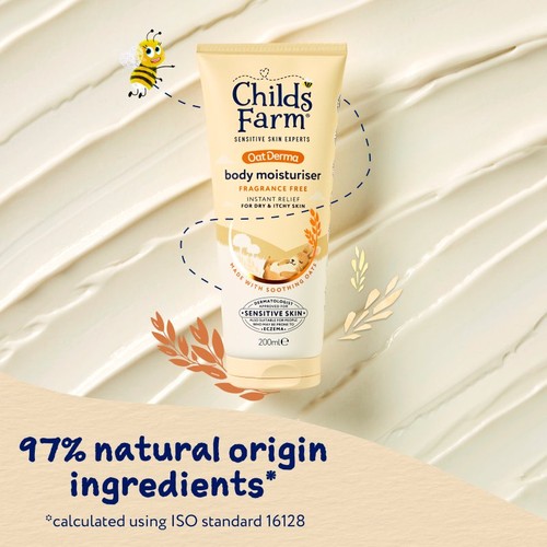 Childs Farm Baby Oatderma Moisturiser Fragrance Free