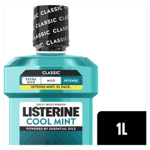 Listerine Essentials Cool Mint Mouthwash 1L