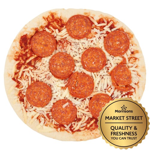 Market Street Thin Stonebaked Pepperoni 10 Pizza