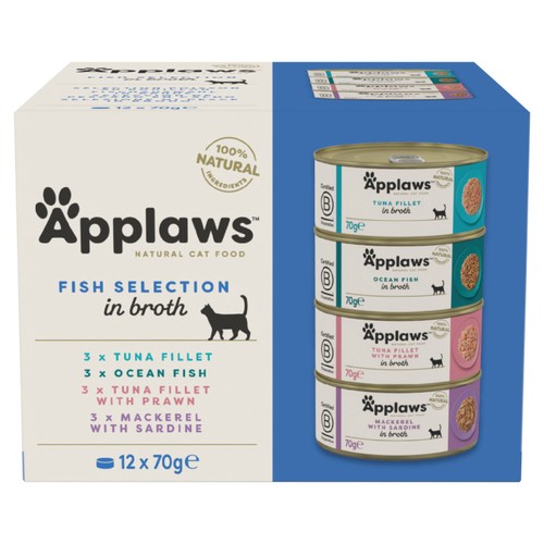 Applaws Cat Tin Fish Collection 12 X 70G