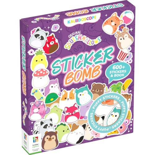 Kaleidoscope Sticker Bomb Squishmallows
