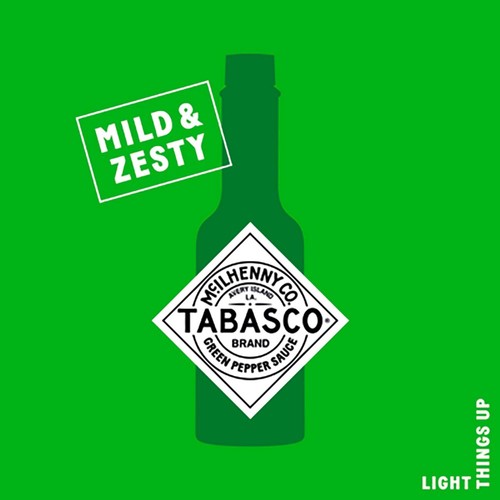 Tabasco Mild Green Hot Pepper Sauce 