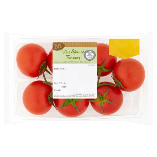 Morrisons Vine Ripened Medium Tomatoes Minimum 7 