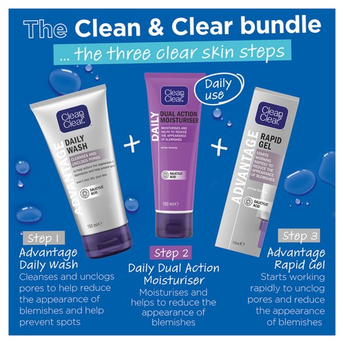 Clean & Clear Dual Action Moisturiser
