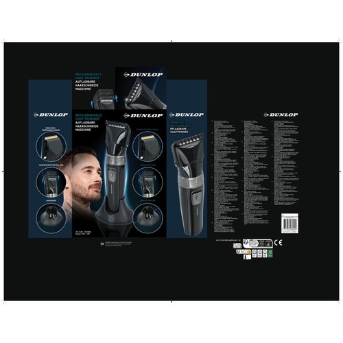 Edco Hair Clipper Rechargeable 600m