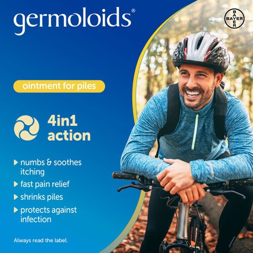 Germoloids Haemorrhoid Ointment, Piles Treatment with Anaesthetic 