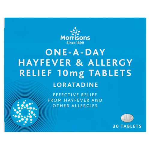 Morrisons One-A-Day Hayfever & Allergy Relief Tablets Loratadine