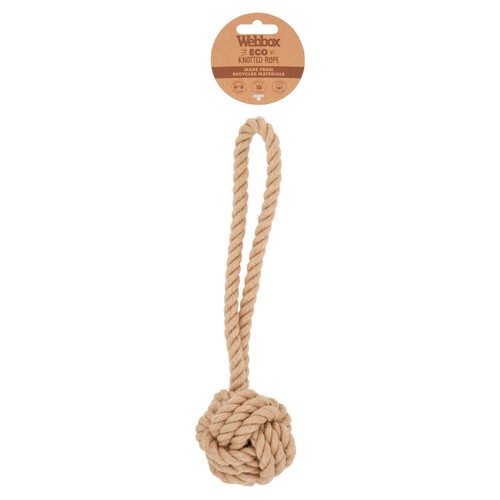 Webbox Eco Hemp Rope Dog Toy