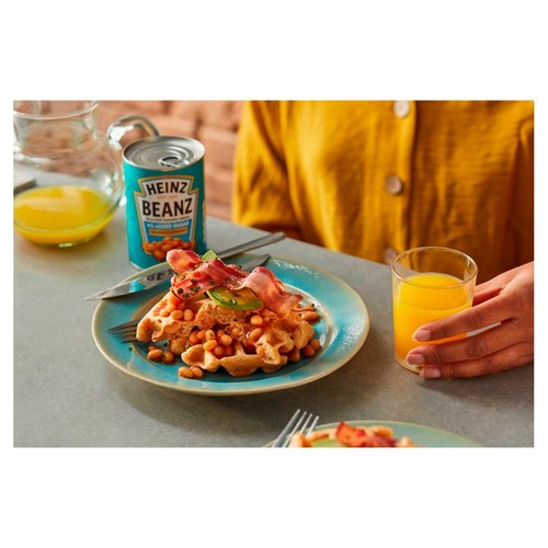 Heinz No Added Sugar Baked Beans in a Rich Tomato Sauce 415g