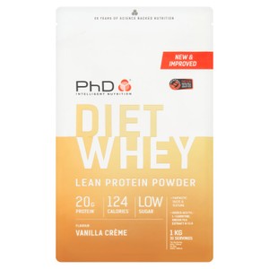 PhD Nutrition Vanilla Creme Diet Whey Powder