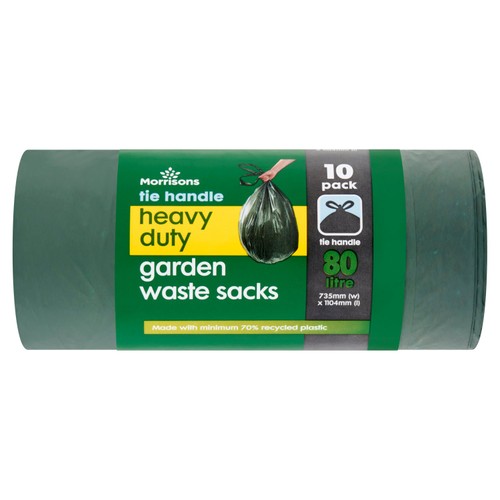 Morrisons 80L Tie Handle Garden Sacks Morrisons Online Groceries