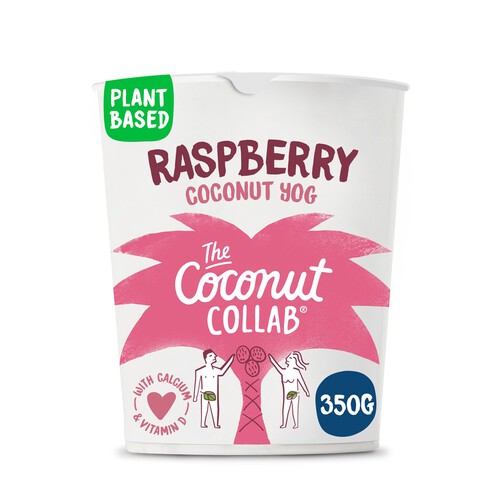 The Coconut Collaborative Dairy Free Yoghurt Raspberry 