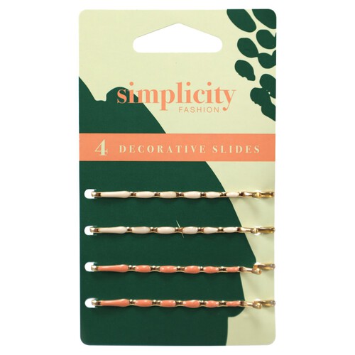 Simplicity Decorative Slides 4 Pack