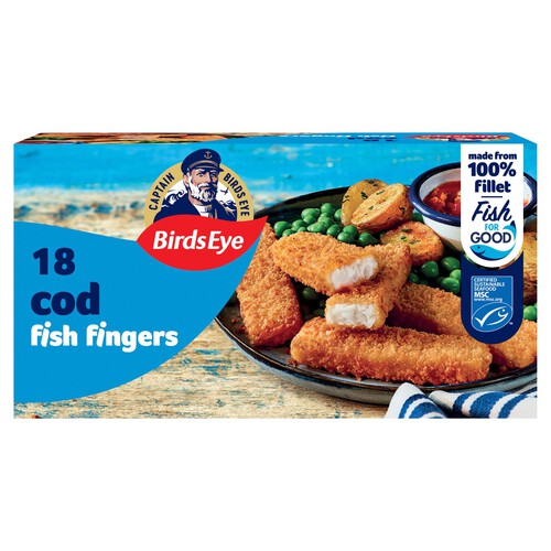 Birds Eye 18 Cod Fish Fingers 