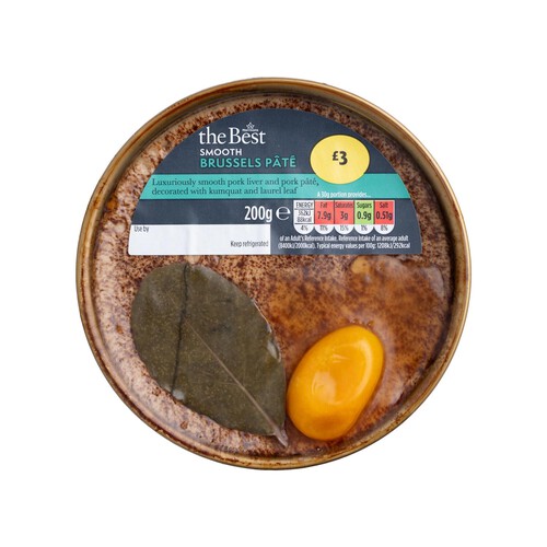 Morrisons The Best Smooth Brussels Pate 