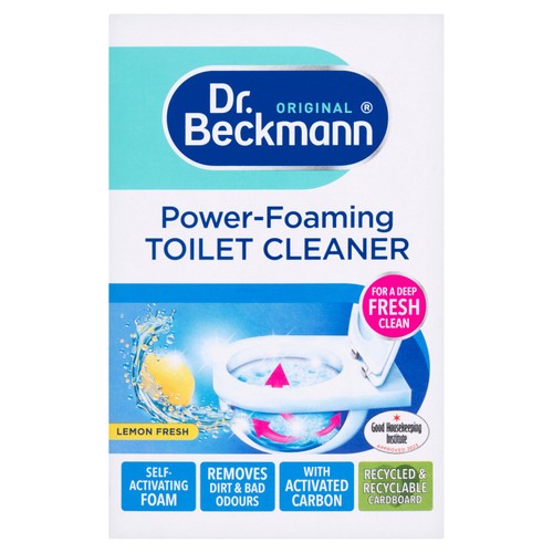 Dr Beckmann Power-Foaming Toilet Cleaner Lemon Fresh 3 Pack