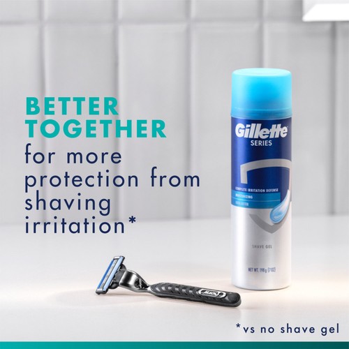 Gillette Mach 3 Starter Kit Handle +4 Blades