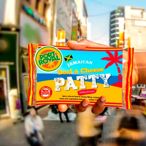 Port Royal Jamaican Beef & Cheese Patty