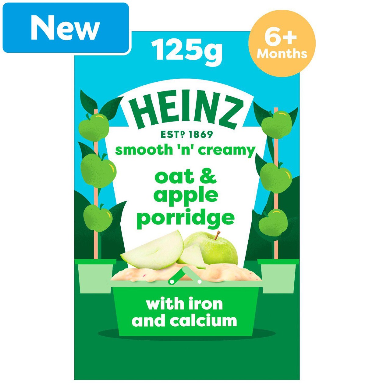Heinz Oat & Apple Porridge 6+ Months 125g