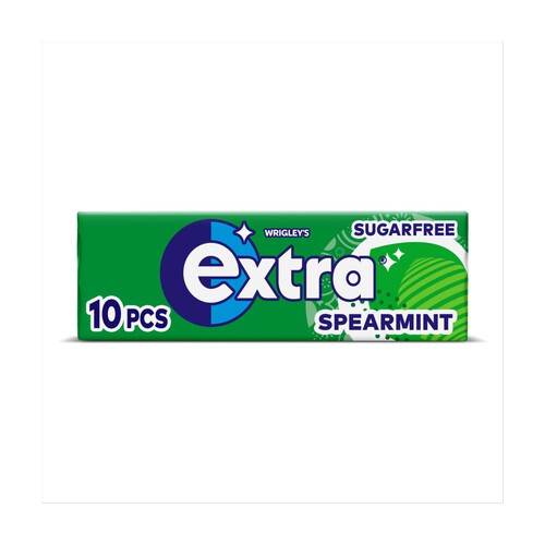 Extra Spearmint Sugarfree Gum 10 Pieces