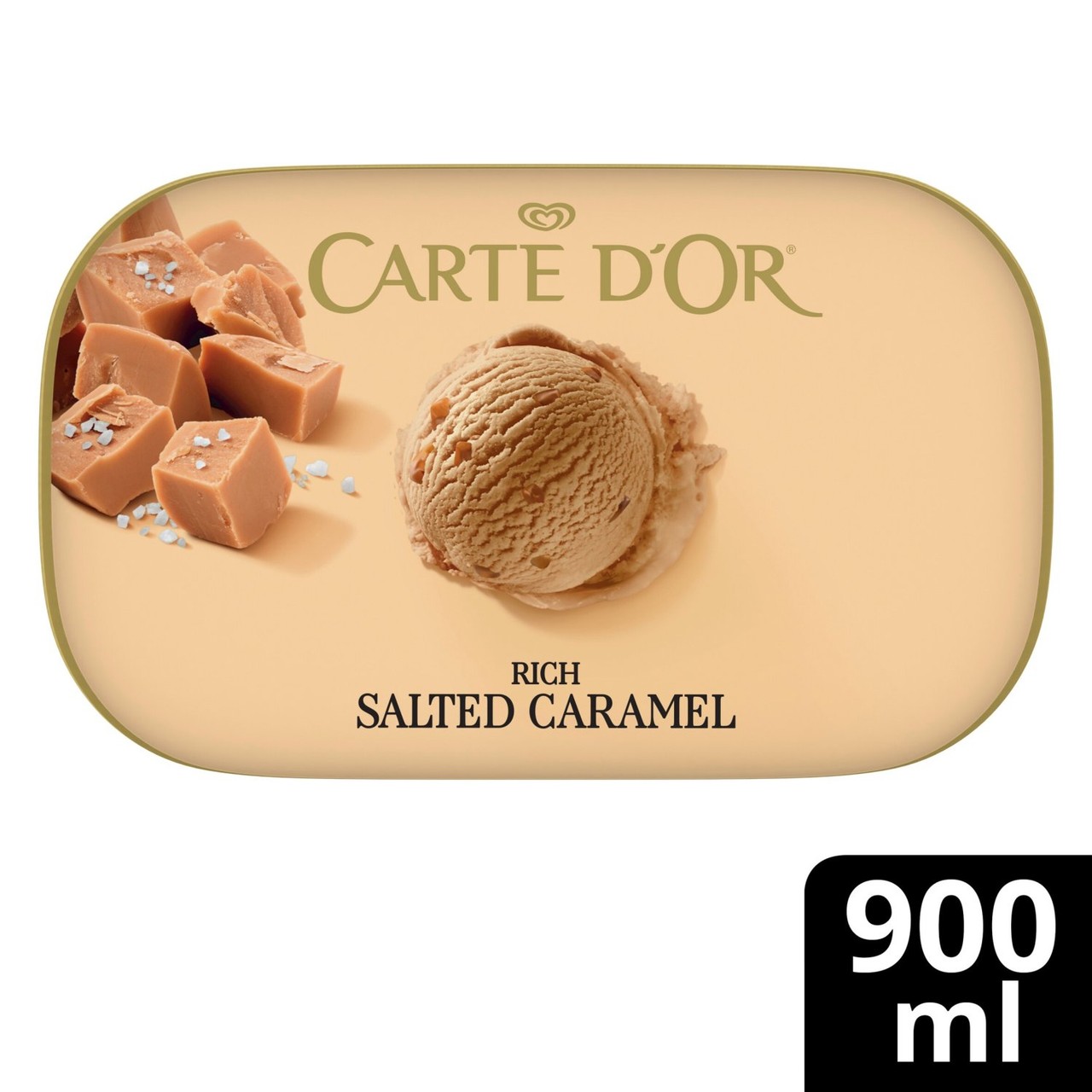 Carte D'or Rich Salted Caramel Ice Cream Tub 900ml