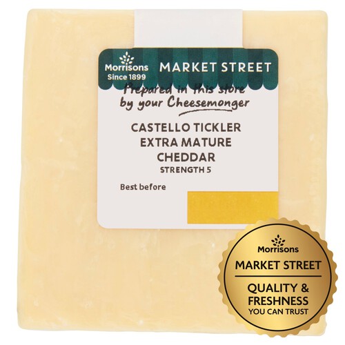 Market Street Castello Tickler Extra Mature Cheddar